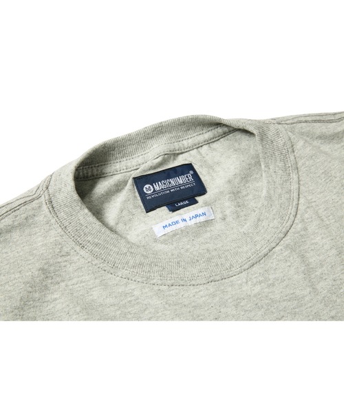MAGIC NUMBER（マジック ナンバー）の「【MAGIC NUMBER】US COTTON PHOTO S/S TEE-SHIRT(LOOSE FIT)（Tシャツ/カットソー・メンズ・ホワイト/ヘザーグレー・X-LARGE/MEDIUM/LARGE）」の8枚目の写真