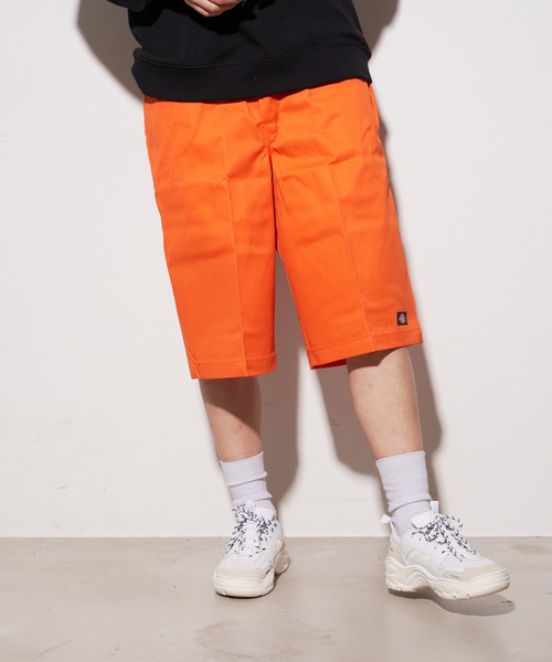 【セール】【DICKIES/ディッキーズ】ＪＰセルフォンワークショーツ １８２Ｍ４０ＷＤ１３ ワイドショーツ ワンポイント（その他パンツ）｜Dickies（ディッキーズ）