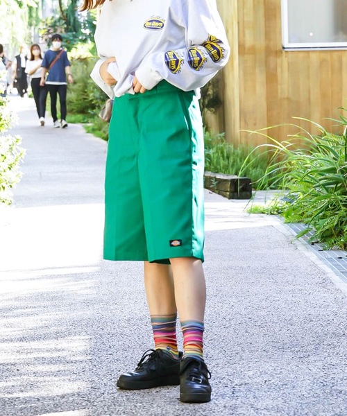 【セール】【DICKIES/ディッキーズ】ＪＰセルフォンワークショーツ １８２Ｍ４０ＷＤ１３ ワイドショーツ ワンポイント（その他パンツ）｜Dickies（ディッキーズ）