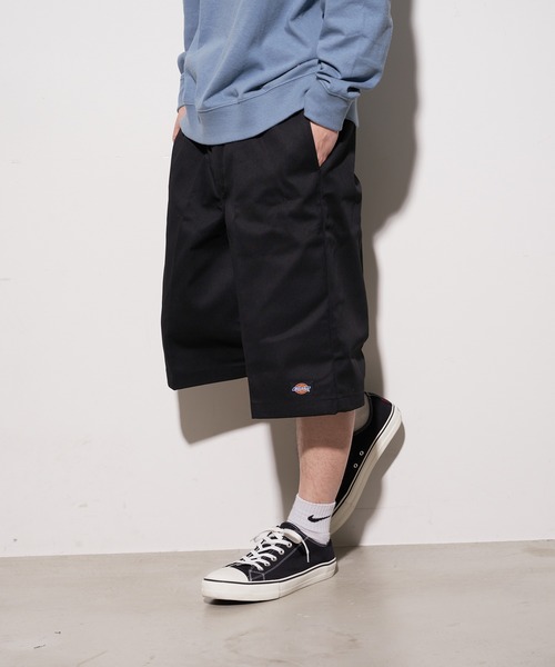 【セール】【DICKIES/ディッキーズ】ＪＰセルフォンワークショーツ １８２Ｍ４０ＷＤ１３ ワイドショーツ ワンポイント（その他パンツ）｜Dickies（ディッキーズ）