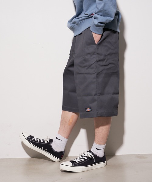 【セール】【DICKIES/ディッキーズ】ＪＰセルフォンワークショーツ １８２Ｍ４０ＷＤ１３ ワイドショーツ ワンポイント（その他パンツ）｜Dickies（ディッキーズ）