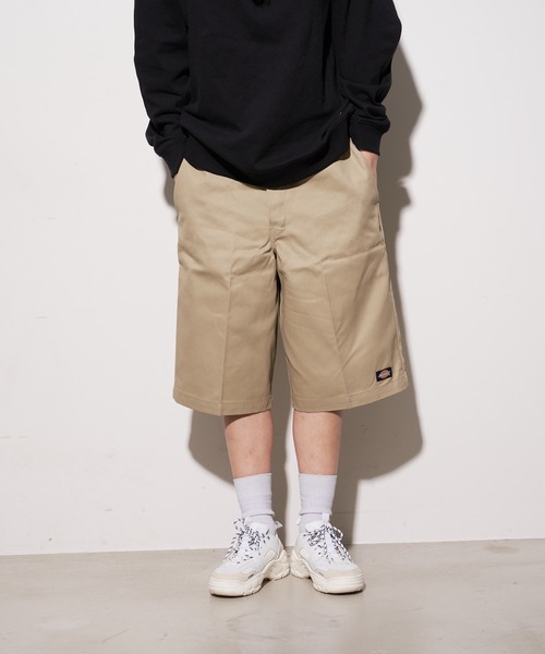 【セール】【DICKIES/ディッキーズ】ＪＰセルフォンワークショーツ １８２Ｍ４０ＷＤ１３ ワイドショーツ ワンポイント（その他パンツ）｜Dickies（ディッキーズ）
