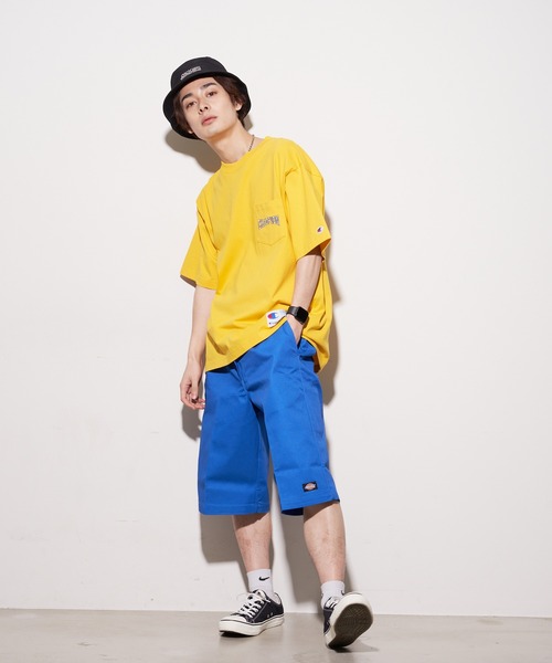 【セール】【DICKIES/ディッキーズ】ＪＰセルフォンワークショーツ １８２Ｍ４０ＷＤ１３ ワイドショーツ ワンポイント（その他パンツ）｜Dickies（ディッキーズ）