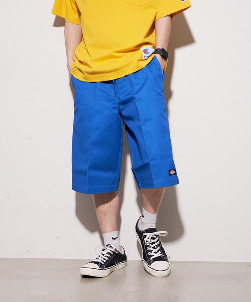 【セール】【DICKIES/ディッキーズ】ＪＰセルフォンワークショーツ １８２Ｍ４０ＷＤ１３ ワイドショーツ ワンポイント（その他パンツ）｜Dickies（ディッキーズ）