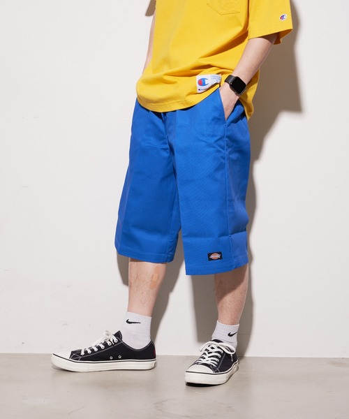 【セール】【DICKIES/ディッキーズ】ＪＰセルフォンワークショーツ １８２Ｍ４０ＷＤ１３ ワイドショーツ ワンポイント（その他パンツ）｜Dickies（ディッキーズ）