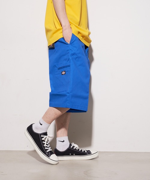 【セール】【DICKIES/ディッキーズ】ＪＰセルフォンワークショーツ １８２Ｍ４０ＷＤ１３ ワイドショーツ ワンポイント（その他パンツ）｜Dickies（ディッキーズ）