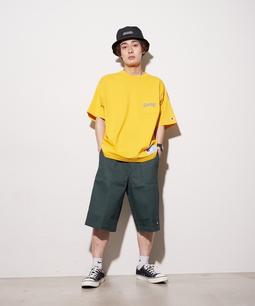 【セール】【DICKIES/ディッキーズ】ＪＰセルフォンワークショーツ １８２Ｍ４０ＷＤ１３ ワイドショーツ ワンポイント（その他パンツ）｜Dickies（ディッキーズ）