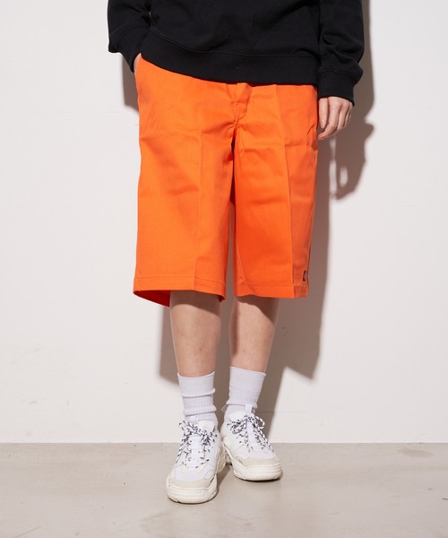【セール】【DICKIES/ディッキーズ】ＪＰセルフォンワークショーツ １８２Ｍ４０ＷＤ１３ ワイドショーツ ワンポイント（その他パンツ）｜Dickies（ディッキーズ）