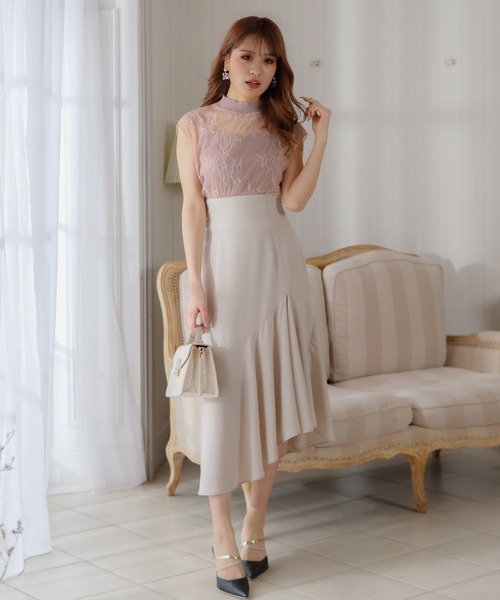 LIPSERVICE(リップサービス)の「Marble flowerアシメマーメイドスカート(スカート・レディース・アイボリー/その他1/その他2・S/M)」の11枚目の写真