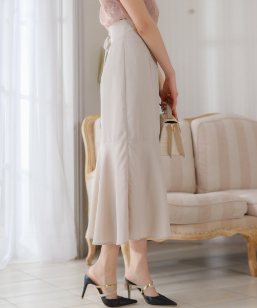 LIPSERVICE(リップサービス)の「Marble flowerアシメマーメイドスカート(スカート・レディース・アイボリー/その他1/その他2・S/M)」の8枚目の写真