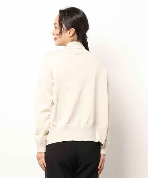 KOBE LETTUCE（コウベレタス）の「［ 2点セット ］サマーニットアンサンブル[C6043]（アンサンブル・レディース・ベージュ系/グリーン系/ブラック・FREE）」の6枚目の写真