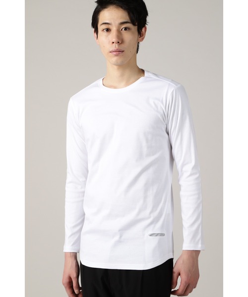 HIGH STREET(ハイストリート)の「HIGH STREET∴CLEANSERスムースクルーネックカットソー(Tシャツ/カットソー・メンズ・ブラック/ホワイト・LL/M/L)」の2枚目の写真