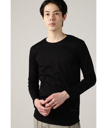 HIGH STREET∴シルキーリブVネック半袖カットソー ESTNATION / Vネック半袖Tシャツ＜GIZAndy＞｜ESTNATION ONLINE