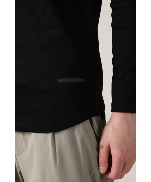 HIGH STREET(ハイストリート)の「HIGH STREET∴CLEANSERスムースクルーネックカットソー(Tシャツ/カットソー・メンズ・ブラック/ホワイト・LL/M/L)」の12枚目の写真