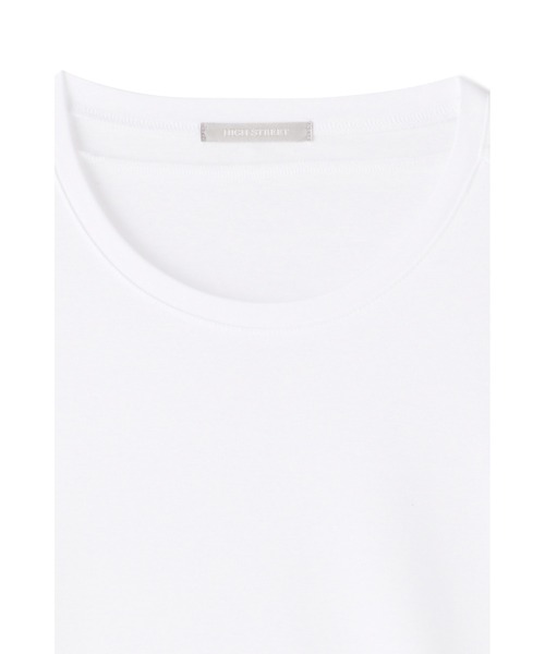HIGH STREET(ハイストリート)の「HIGH STREET∴CLEANSERスムースクルーネックカットソー(Tシャツ/カットソー・メンズ・ブラック/ホワイト・LL/M/L)」の16枚目の写真