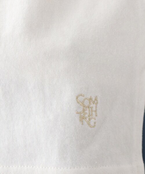 grove(グローブ)の「grove×Something モックネックTシャツ(Tシャツ/カットソー・レディース・アイボリー/ダークグレー/レッド系1・02/03)」の11枚目の写真