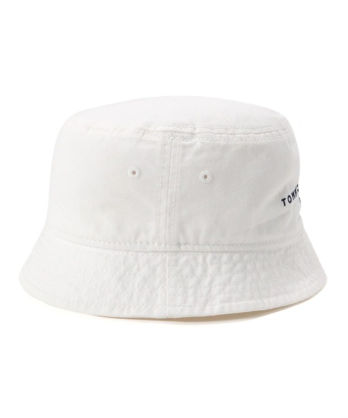 ONSPOTZ（オンスポッツ）の「トミーヒルフィガー バケットハット（ハット・メンズ・ストーン/ネイビー/ホワイト・LXL/SM）」の18枚目の写真