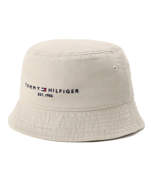 ONSPOTZ（オンスポッツ）の「トミーヒルフィガー バケットハット（ハット・メンズ・ストーン/ネイビー/ホワイト・LXL/SM）」の14枚目の写真