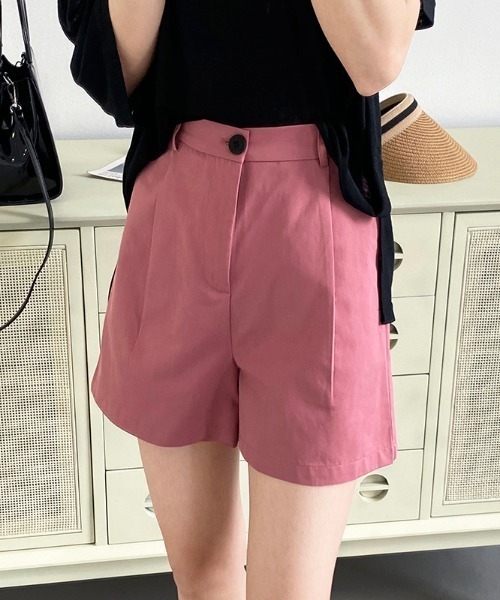 MANGROVE(マングローブ)の「バックゴムタックショートパンツ(その他パンツ・レディース・ピンク/ブルー/ライトベージュ・MEDIUM/LARGE)」の5枚目の写真