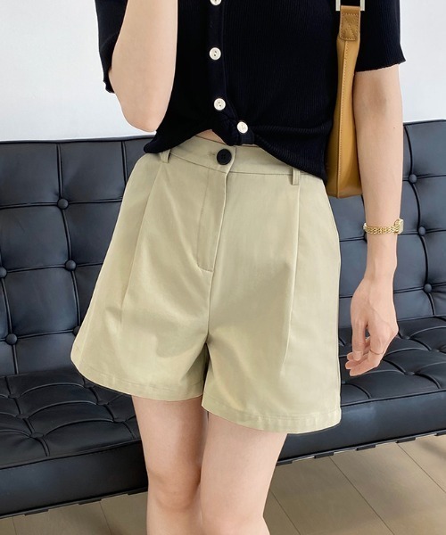 MANGROVE(マングローブ)の「バックゴムタックショートパンツ(その他パンツ・レディース・ピンク/ブルー/ライトベージュ・MEDIUM/LARGE)」の9枚目の写真