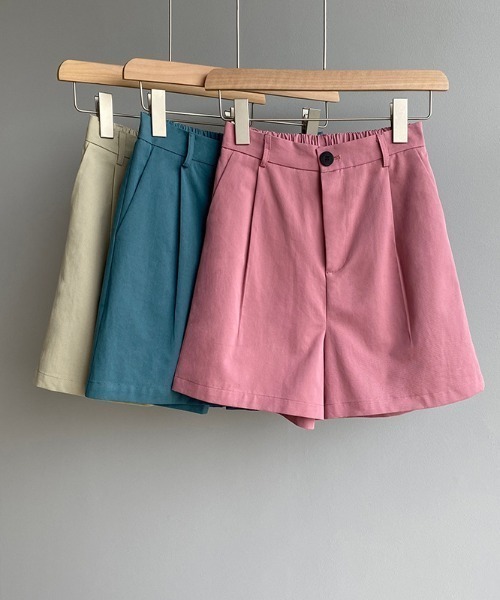 MANGROVE(マングローブ)の「バックゴムタックショートパンツ(その他パンツ・レディース・ピンク/ブルー/ライトベージュ・MEDIUM/LARGE)」の14枚目の写真