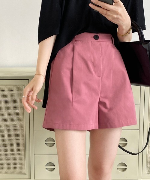 MANGROVE(マングローブ)の「バックゴムタックショートパンツ(その他パンツ・レディース・ピンク/ブルー/ライトベージュ・MEDIUM/LARGE)」の16枚目の写真