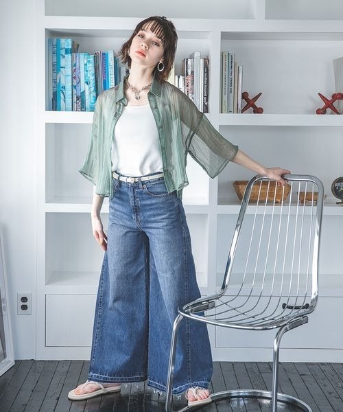 JEANASIS（ジーナシス）の「BASICベルト/285664（ベルト・レディース・ブラック/オフホワイト・FREE）」の10枚目の写真