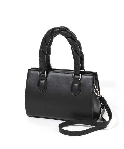 PAGEBOY（ページボーイ）の「ツイストハンドルバッグ（ショルダーバッグ・レディース・ブラック/シルバー・FREE）」の6枚目の写真
