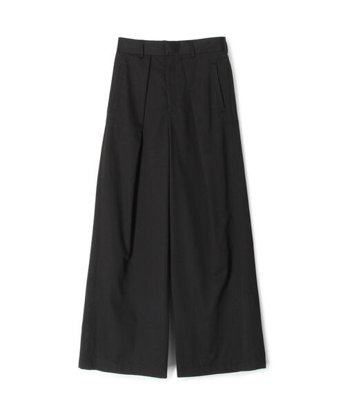 caban（キャバン）の「コットンツイル ワイドタックパンツ