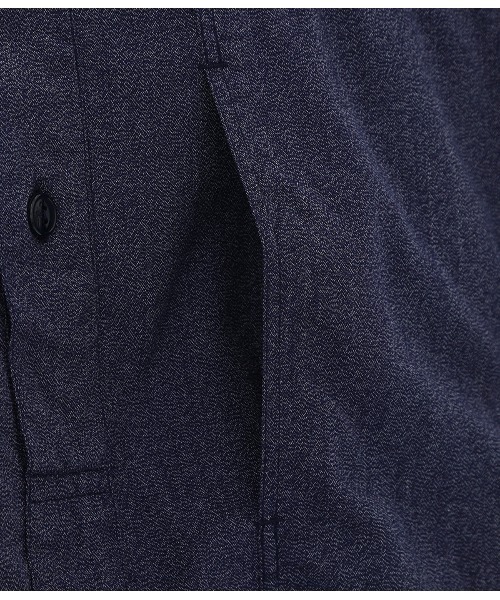 GOLD（ゴールド）の「GOLD / ゴールド：COVERT CHAMBRAY PULLOVER SHIRT：22A-GL28775[MUS]（シャツ/ブラウス・メンズ・ネイビー/ブラック・M）」の5枚目の写真