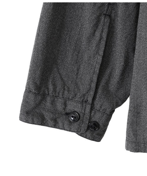GOLD（ゴールド）の「GOLD / ゴールド：COVERT CHAMBRAY PULLOVER SHIRT：22A-GL28775[MUS]（シャツ/ブラウス・メンズ・ネイビー/ブラック・M）」の19枚目の写真