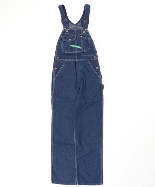 KEY（キイ）の「KEY/インディゴオーバーオール（サロペット/オーバーオール・メンズ・インディゴブルー/ネイビー/ブルー系その他・36inch/34inch/32inch/30inch）」の2枚目の写真