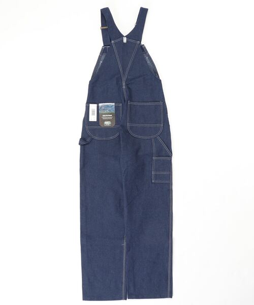KEY（キイ）の「KEY/インディゴオーバーオール（サロペット/オーバーオール・メンズ・インディゴブルー/ネイビー/ブルー系その他・36inch/34inch/32inch/30inch）」の4枚目の写真