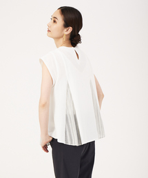 qualite | ストライプドッキングフレアプルオーバー(Tシャツ/カットソー)