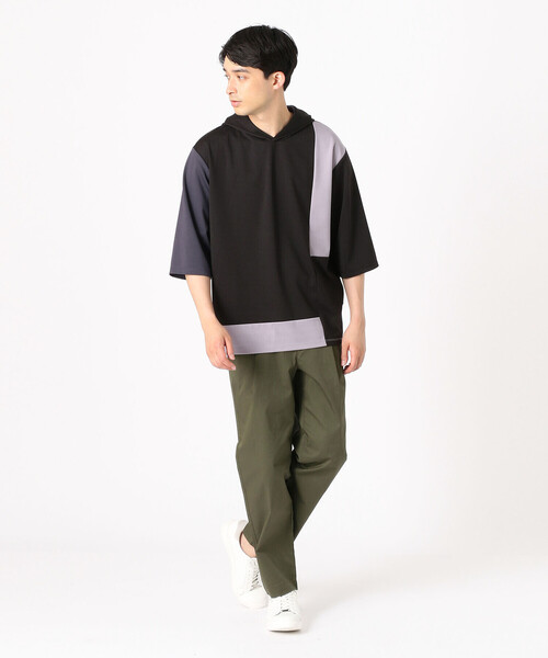 COMME CA ISM(コムサイズム)の「ストレッチ タック入りチノパン(チノパンツ・メンズ・ブラック/ベージュ/ネイビー/カーキ・SMALL/MEDIUM/LARGE)」の14枚目の写真