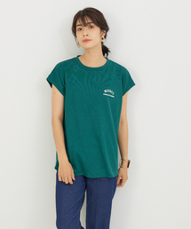abahouse mavie | フレンチオーバー刺繍Ｔシャツ(Tシャツ/カットソー)
