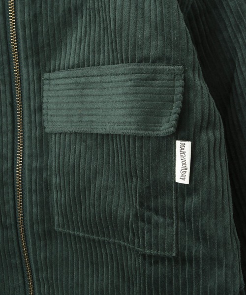 MAKE YOUR DAY（メイクユアデイ）の「コールテンCPOジャケット■80～140cm（その他アウター・キッズ・ブラウン/グリーン・90/100/110/120/80/130/140）」の15枚目の写真