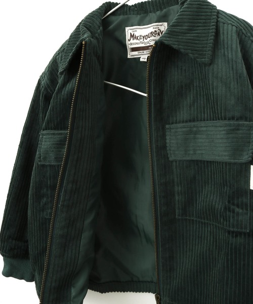 MAKE YOUR DAY（メイクユアデイ）の「コールテンCPOジャケット■80～140cm（その他アウター・キッズ・ブラウン/グリーン・90/100/110/120/80/130/140）」の18枚目の写真