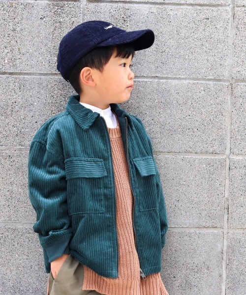 MAKE YOUR DAY（メイクユアデイ）の「コールテンCPOジャケット■80～140cm（その他アウター・キッズ・ブラウン/グリーン・90/100/110/120/80/130/140）」の21枚目の写真