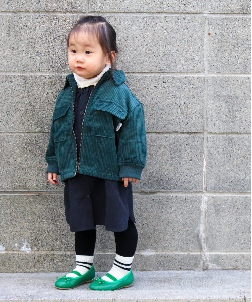 MAKE YOUR DAY（メイクユアデイ）の「コールテンCPOジャケット■80～140cm（その他アウター・キッズ・ブラウン/グリーン・90/100/110/120/80/130/140）」の19枚目の写真