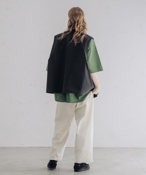 ★送料・関税込★BASIC COTTON★HOUND VEST★ベスト★ セール】Cotton Nylon Hunting Vest/コットンナイロン