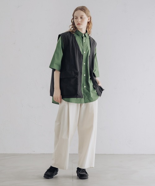 epnok（エプノック）の「Cotton Nylon Hunting Vest/コットンナイロン