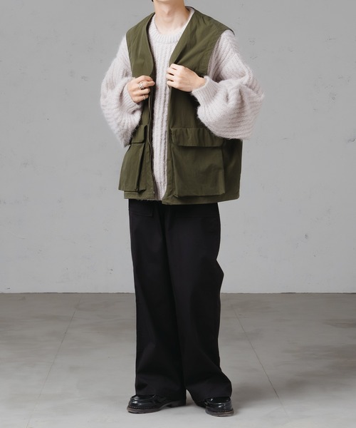 セール】Cotton Nylon Hunting Vest/コットンナイロンハンティング