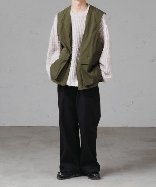 セール】Cotton Nylon Hunting Vest/コットンナイロンハンティング