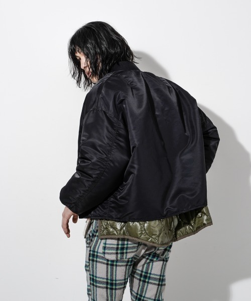 FACETASM/ファセッタズム CROPPED MA-1 JACKET FACETASM（ファセッタズム）の「Cropped MA-1 Jacket（MA-1