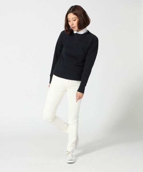 Lee(リー)の「【Lee(リー)】ジェギンスパンツ(デニムパンツ・レディース・ホワイト/ブルー/ライトブルー・M/S)」の9枚目の写真