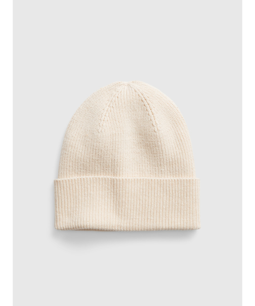GAP(ギャップ)の「オーガニックコットン ビーニー(ユニセックス)(ニットキャップ/ビーニー・メンズ・ライトグレー/ネイビー/ホワイト系その他/ブラウン/ブラック/ピンク系その他/イエロー/ブルー/カーキ/パープル系その他・ONE SIZE)」の2枚目の写真