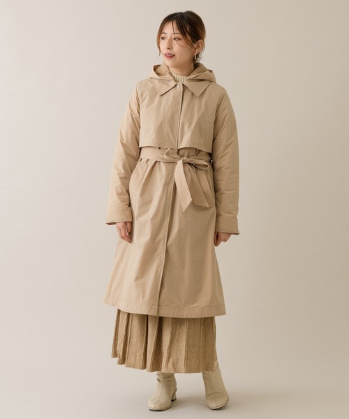 【定価5.3万】キャサリンロス 3WAY ビクトリアロングダウンコート ベルト付 KATHARINE ROSS（キャサリンロス）の「【KATHARINE ROSS】3WAY