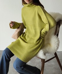 Riberry | リブタートルチュニックワンピース(チュニック)