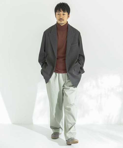 URBAN RESEARCH（アーバンリサーチ）の「イタリアンウールタートルネックニット（ニット/セーター・メンズ・ホワイト/ブラック/ブラウン系その他/ベージュ系その他/ブルー系その他・SMALL/MEDIUM/LARGE/X-LARGE）」の10枚目の写真